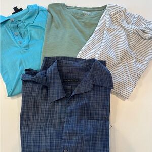 Ben Sherman Navy Plaid Casual Shirt